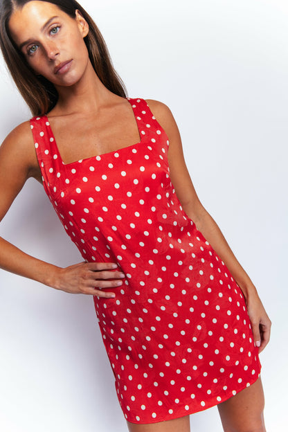 Skatie Icon Mini Dress in Delray - Clothing|Wardrobe