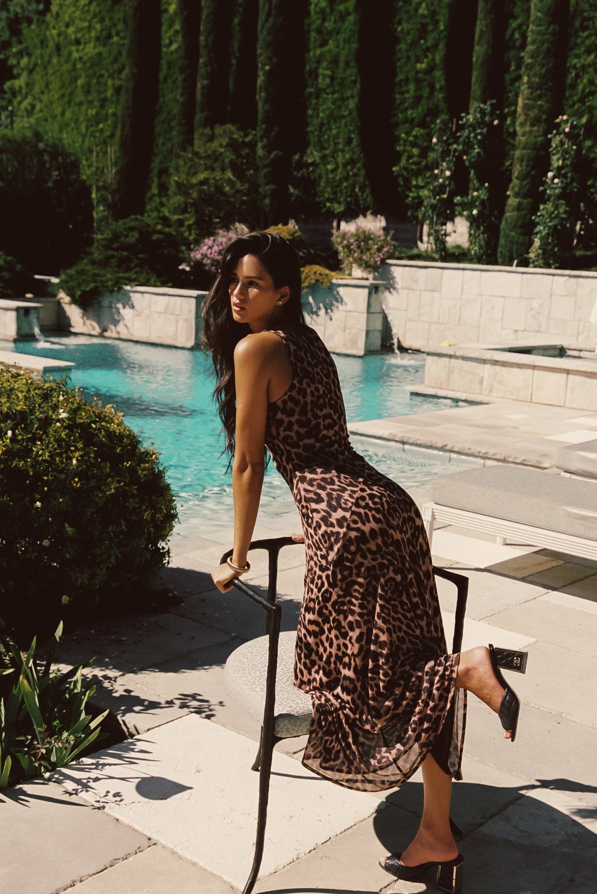Skatie Clancey Midi Dress in Taormina - Clothing