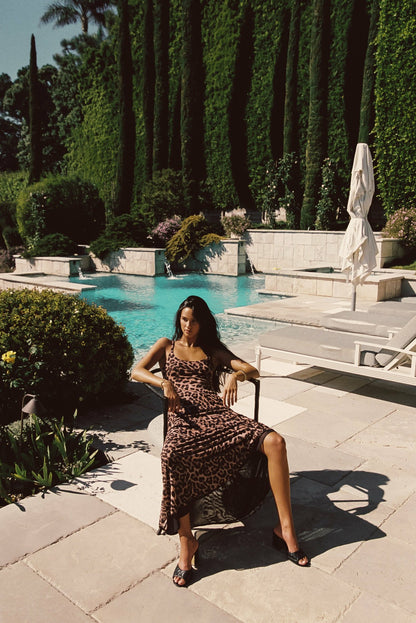 Skatie Clancey Midi Dress in Taormina - Clothing
