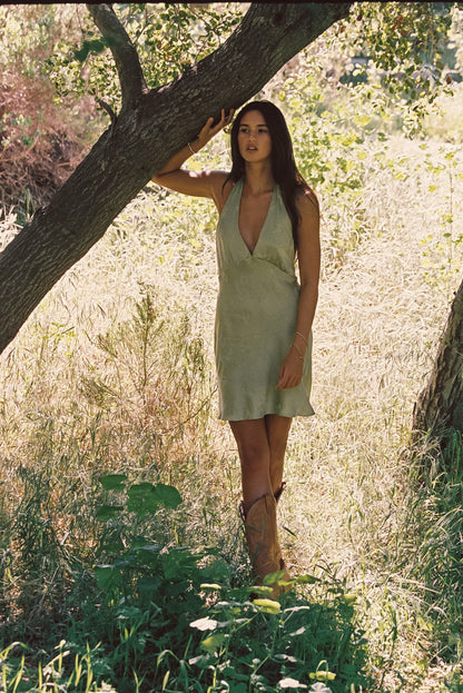 Skatie Goldie Mini Dress in Clover - Clothing|Wardrobe