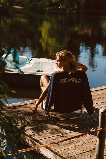 Skatie Ultralux Chris Crewneck in Twilight - Clothing|New Arrivals