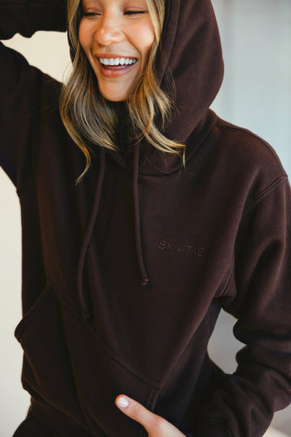 Skatie ULTRALUX Ana Hoodie in Toasted - Clothing