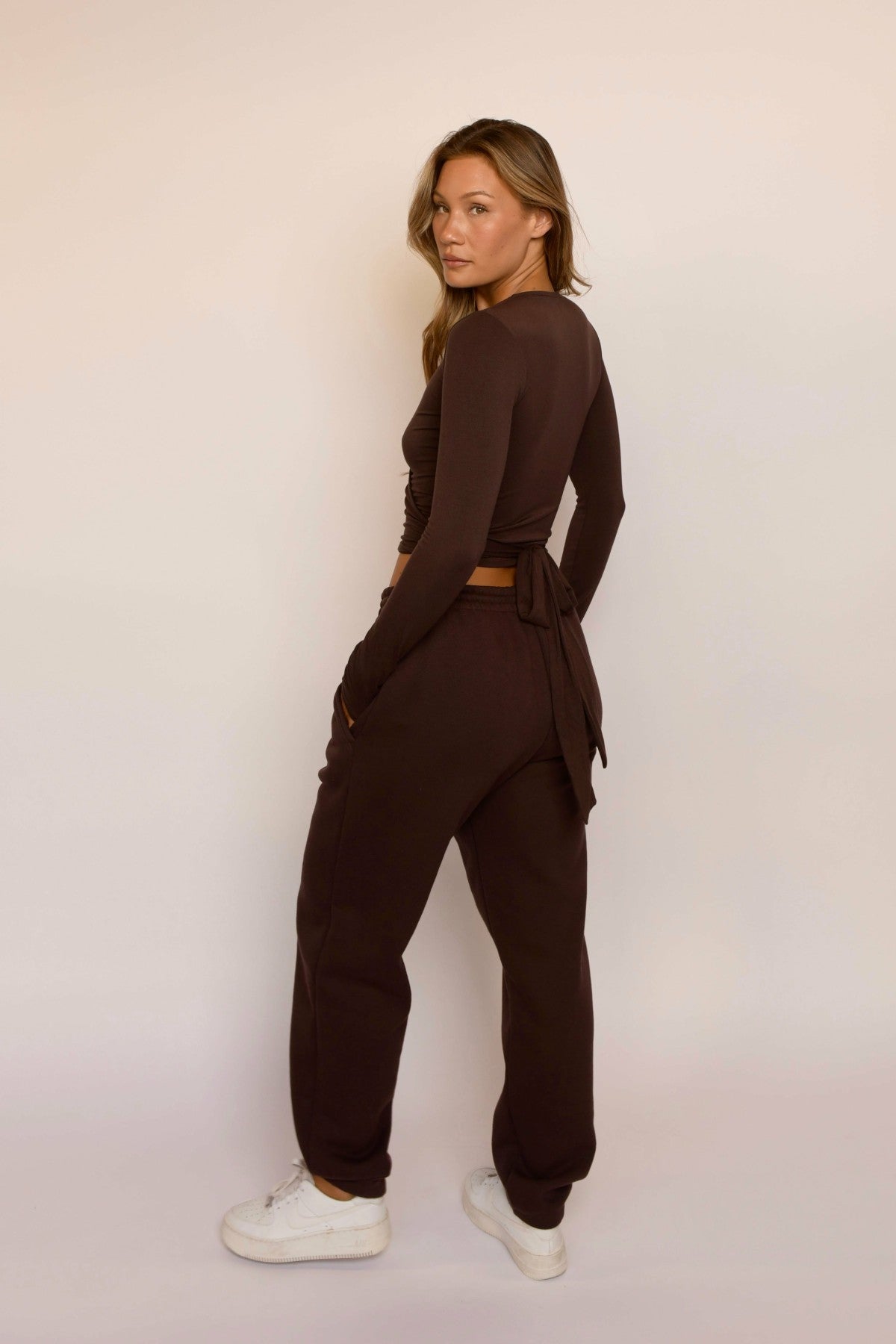 Skatie Ultralux Rocky Sweatpants in Toasted - Clothing