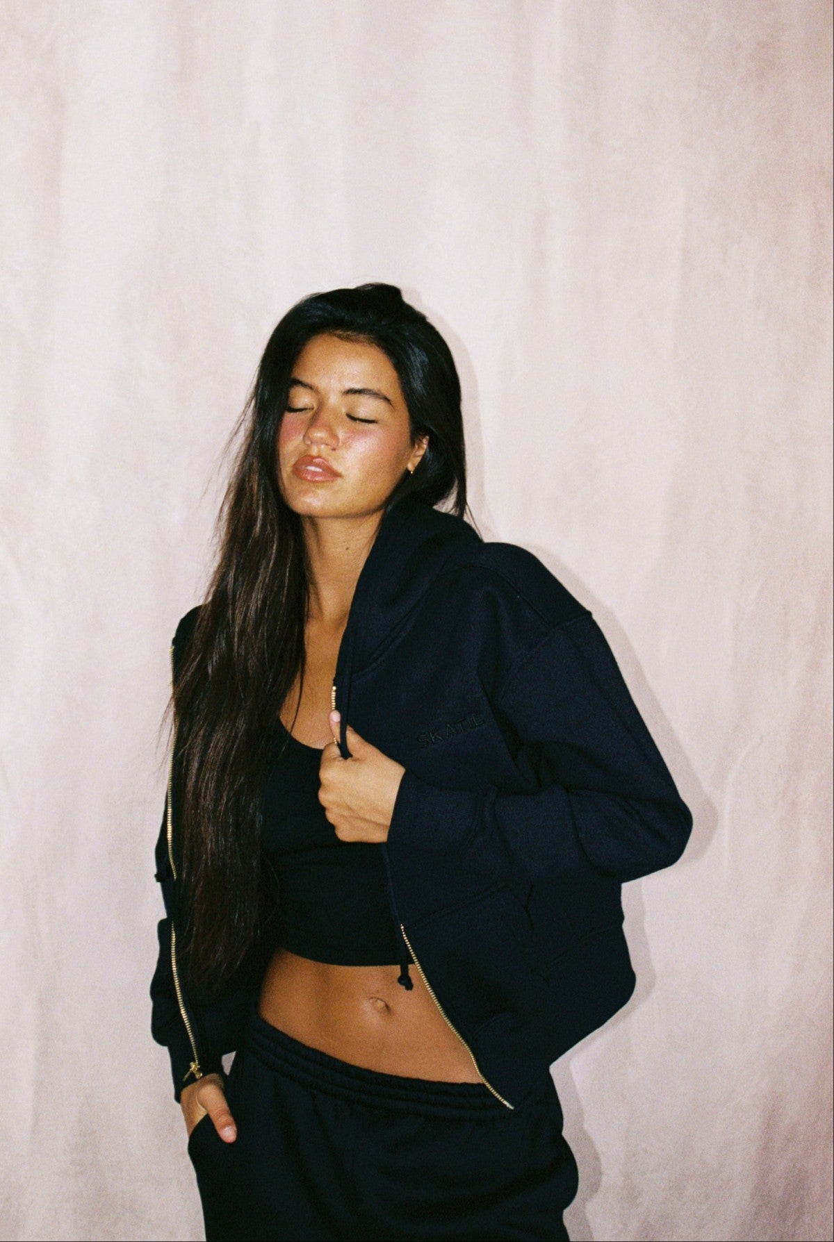Skatie ULTRALUX Bryanna Jacket in Black - Clothing