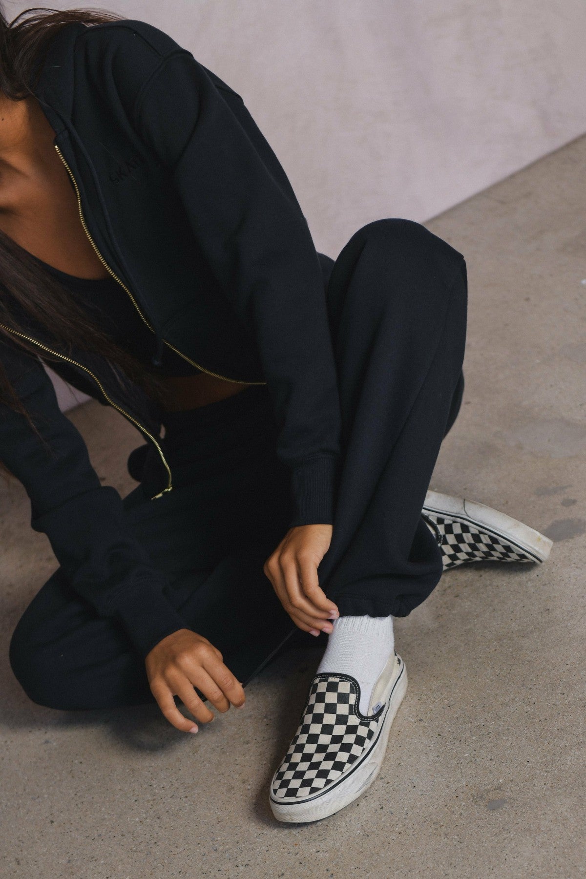 Skatie Ultralux Danny Sweatpants in Black - Clothing