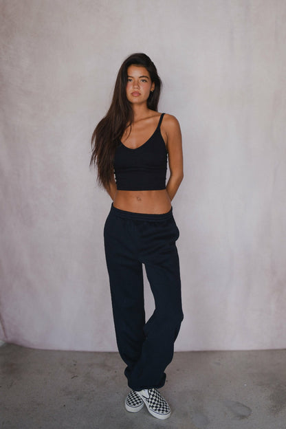 Skatie Ultralux Danny Sweatpants in Black - Clothing