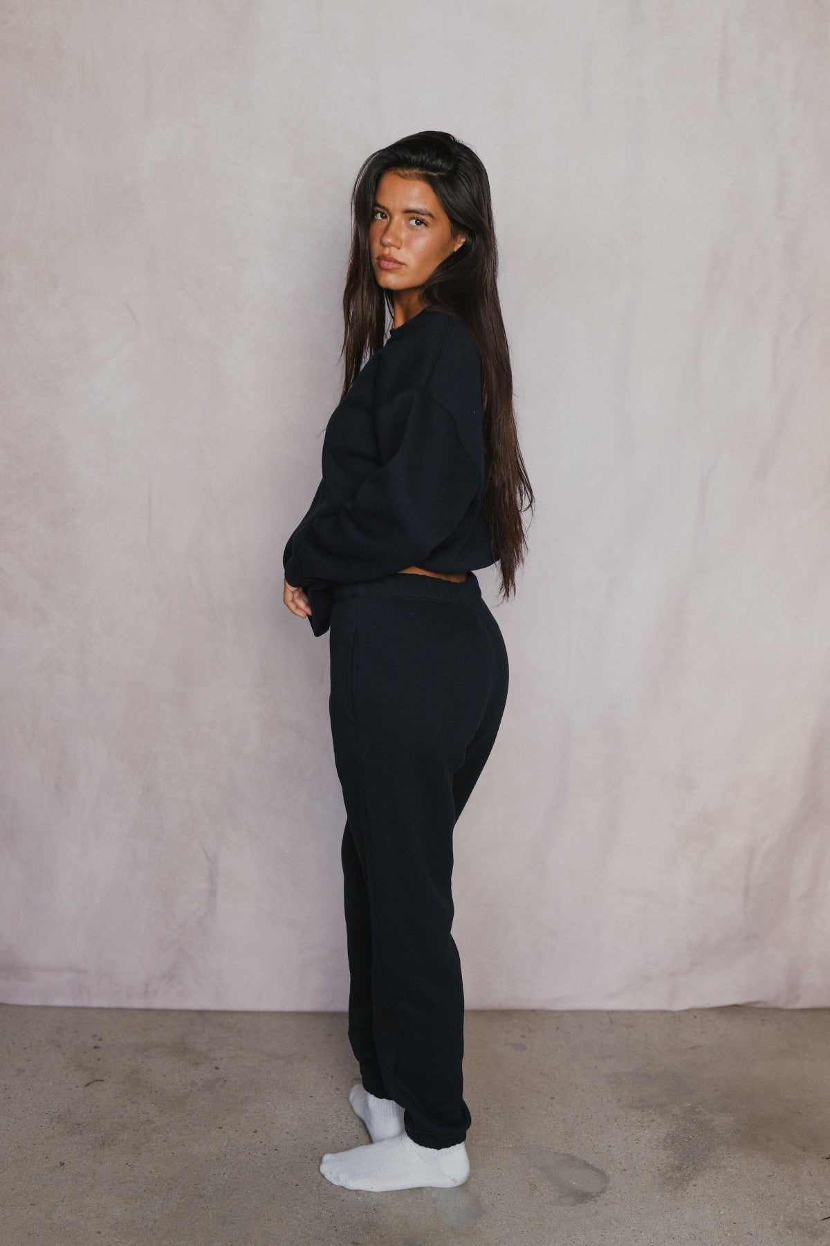 Skatie Ultralux Ziggy Sweatpants in Black - Clothing