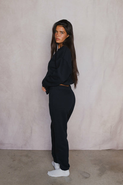 Skatie Ultralux Ziggy Sweatpants in Black - Clothing