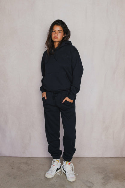 Skatie Ultralux Rocky Sweatpants in Black - Clothing