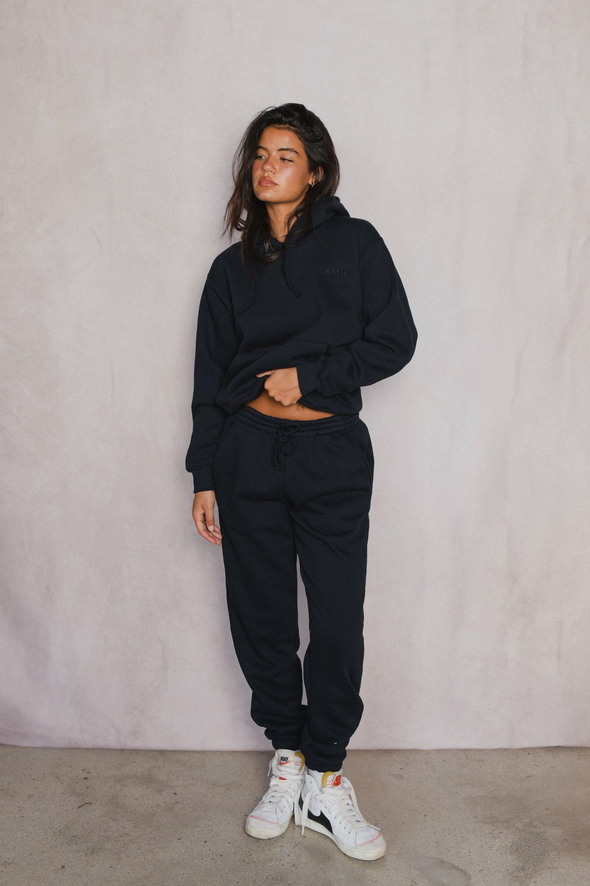 Skatie Ultralux Rocky Sweatpants in Black - Clothing
