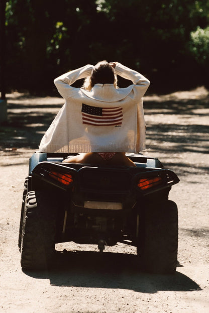 Skatie Americana Cardigan - Clothing|New Arrivals