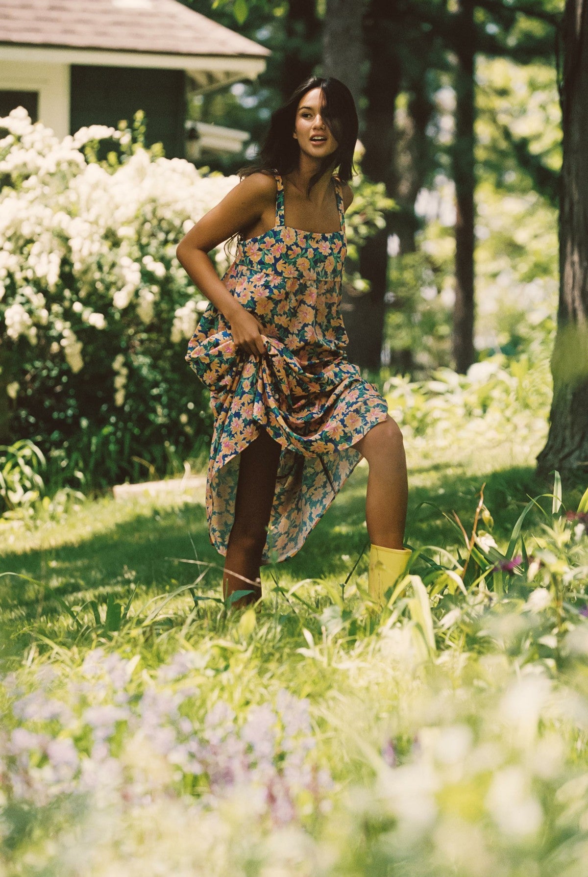 Skatie Leo Dress Ecovoile in Sunflower - Sale|Clothing
