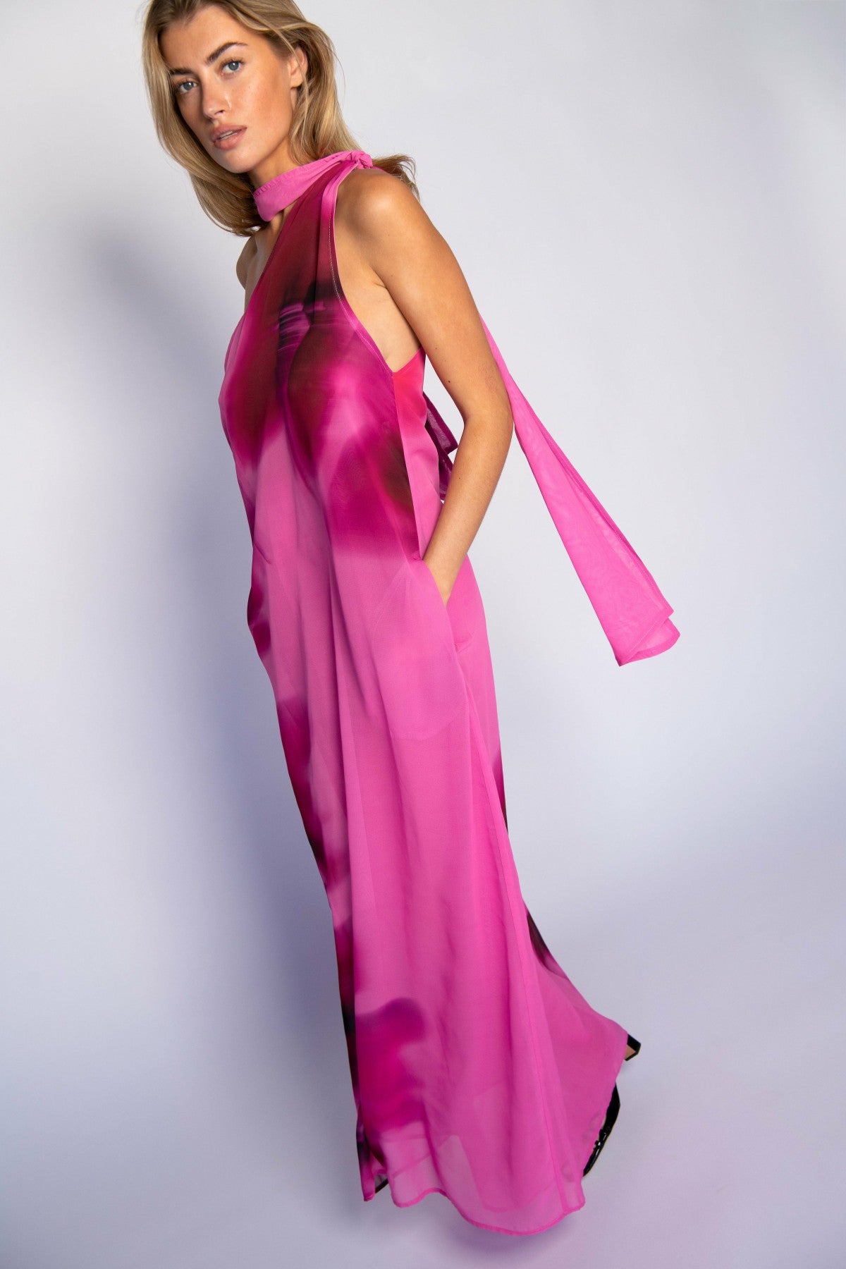 Skatie Cavalli Dress Chiffon in Athena - Sale|Clothing