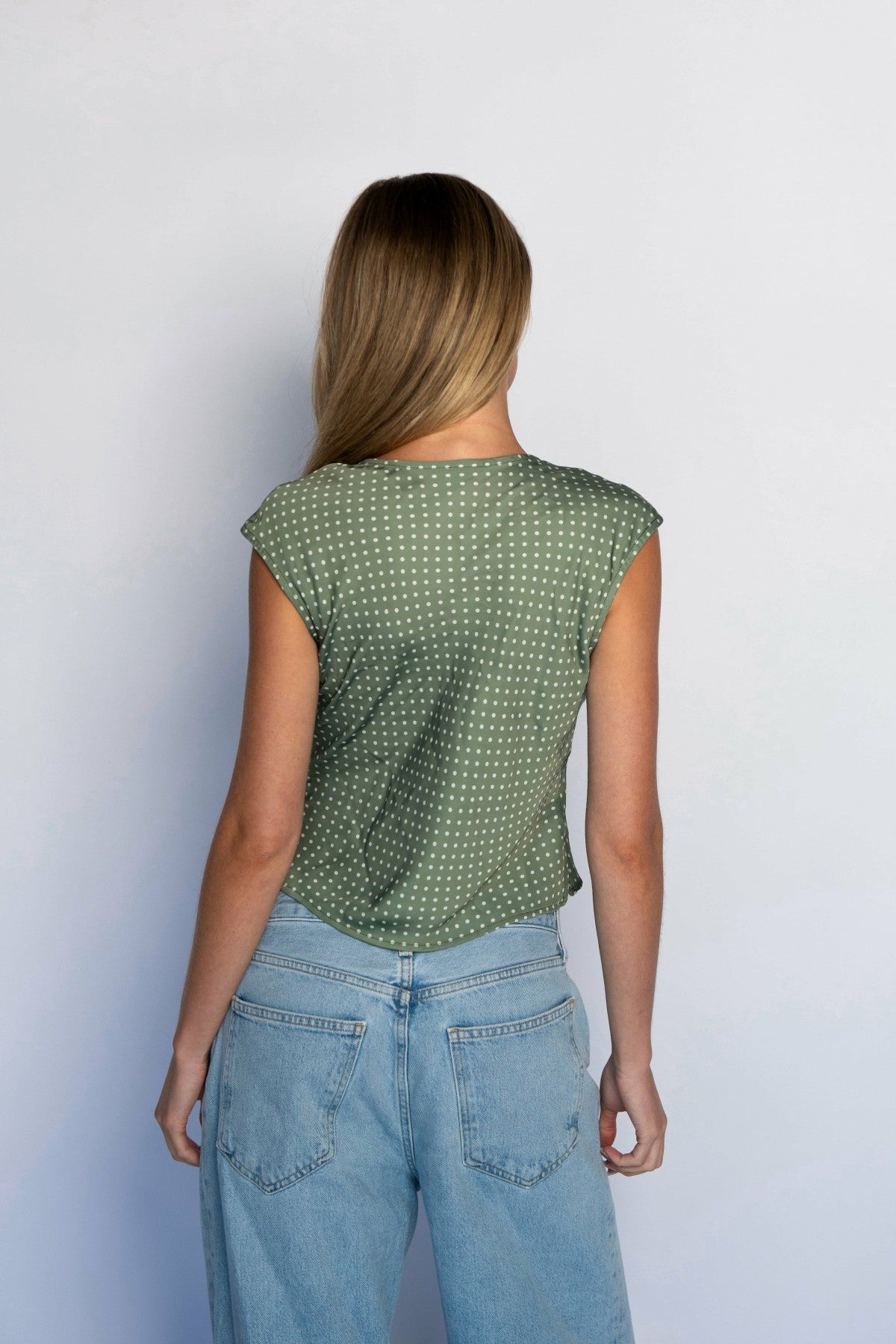 Skatie Margaret Top Satin in Meadow - Sale|Clothing
