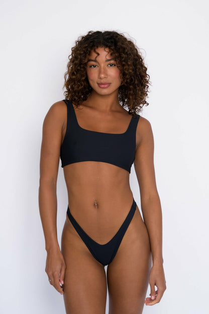 Skatie Ruby Bottom in Black - Swim