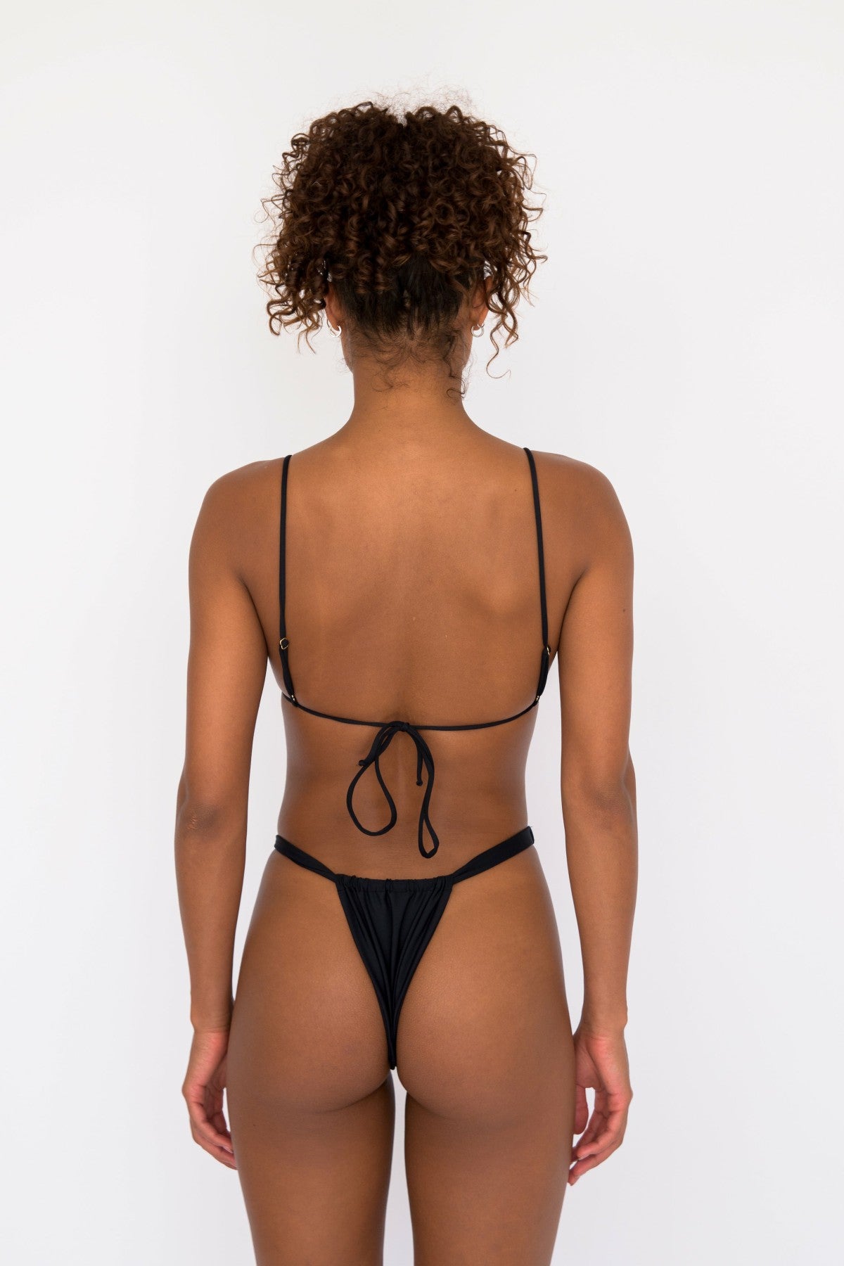 Skatie Kahea Bikini Top in Black - Swim