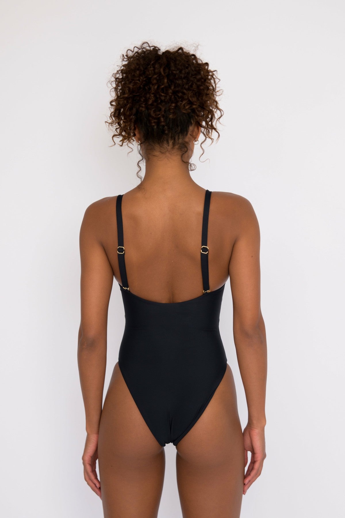 Skatie The Nikki One Piece Bathing Suit in Black - Swim|Sale