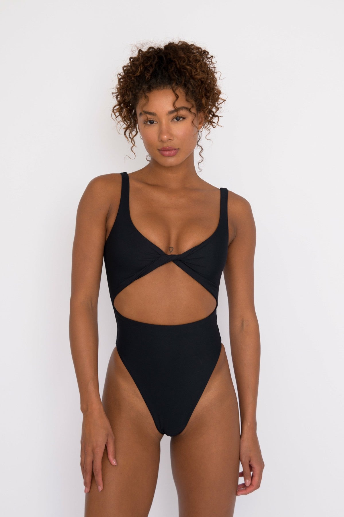 Skatie Chloe One Piece in Black - Swim