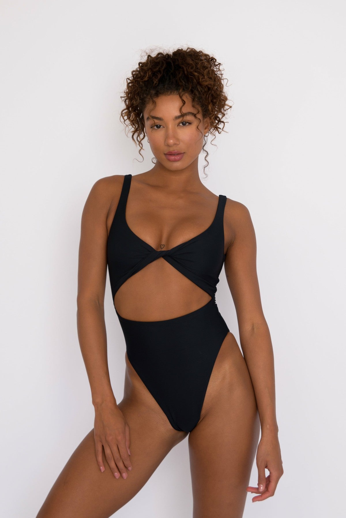 Skatie Chloe One Piece in Black - Swim