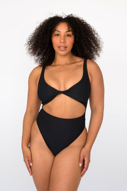 Skatie Chloe One Piece in Black - Swim