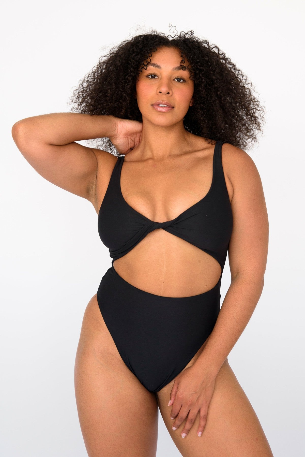 Skatie Chloe One Piece in Black - Swim