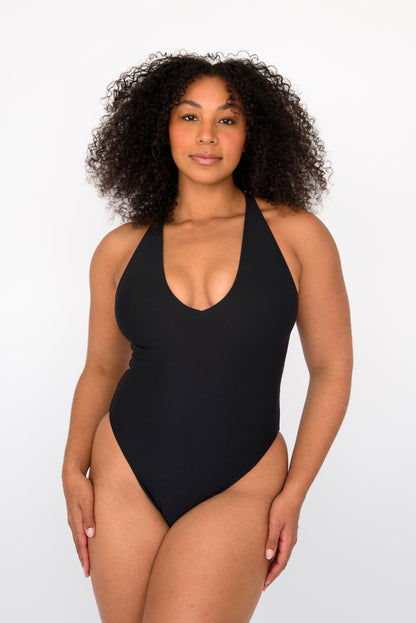 Skatie The Zoey One Piece Bathing Suit in Black - Swim