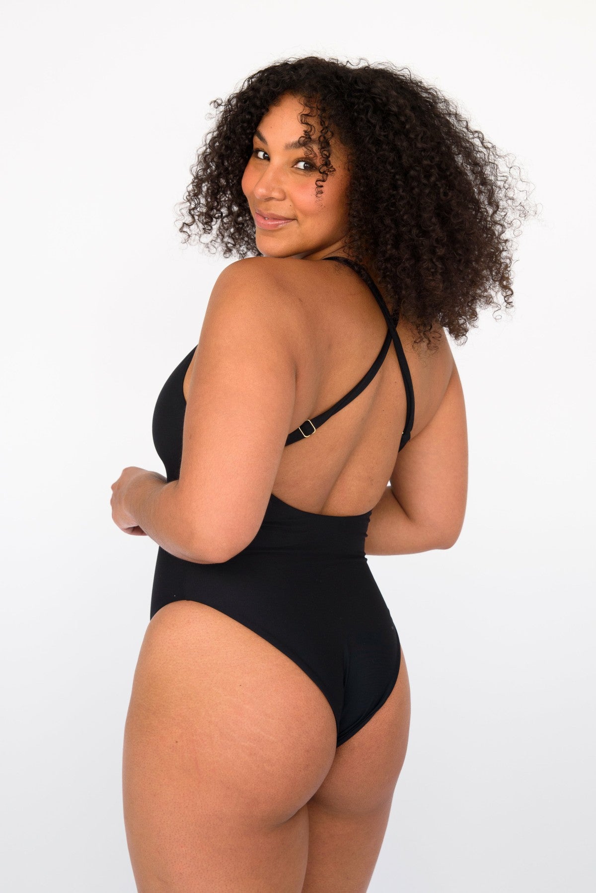 Skatie The Zoey One Piece Bathing Suit in Black - Swim