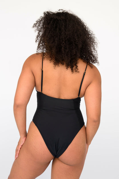 Skatie The Rachel One Piece Bathing Suit in Black - Swim