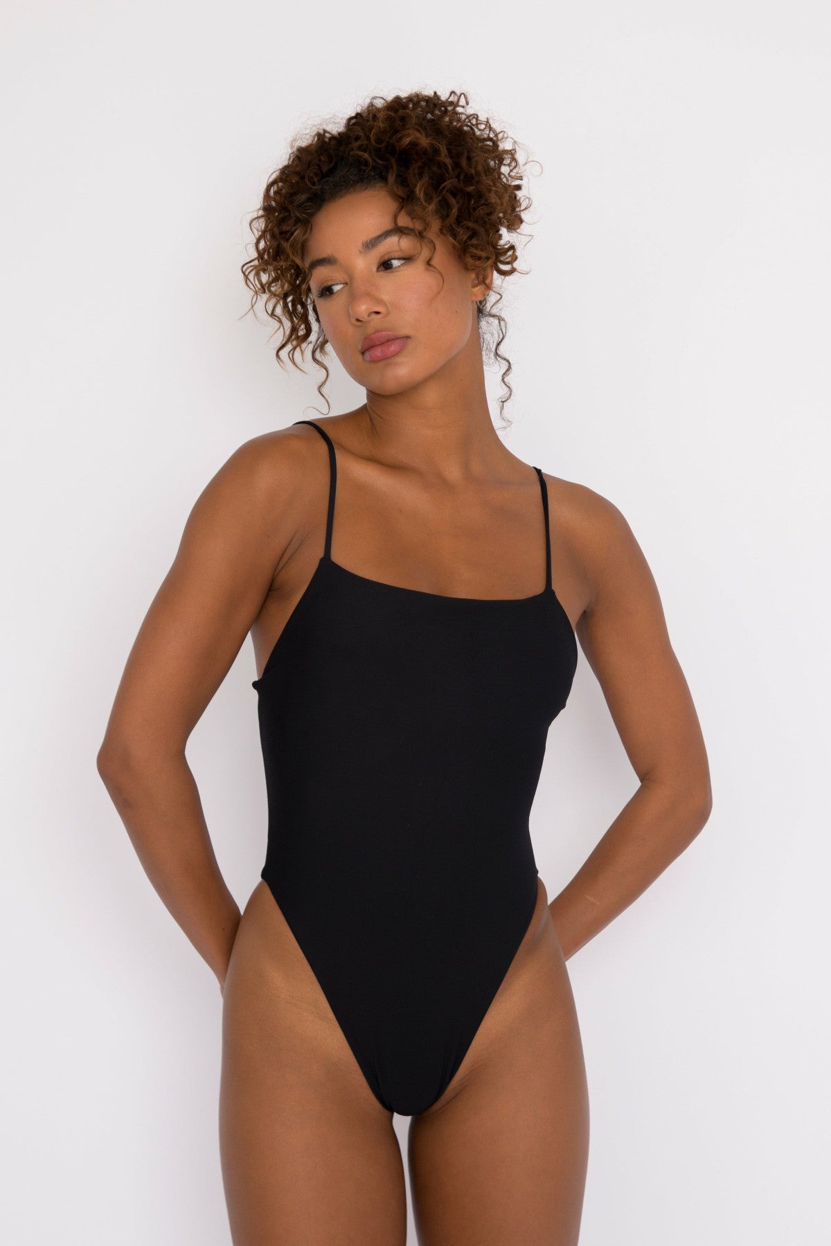Skatie The Resa One Piece Bathing Suit in Black - Swim