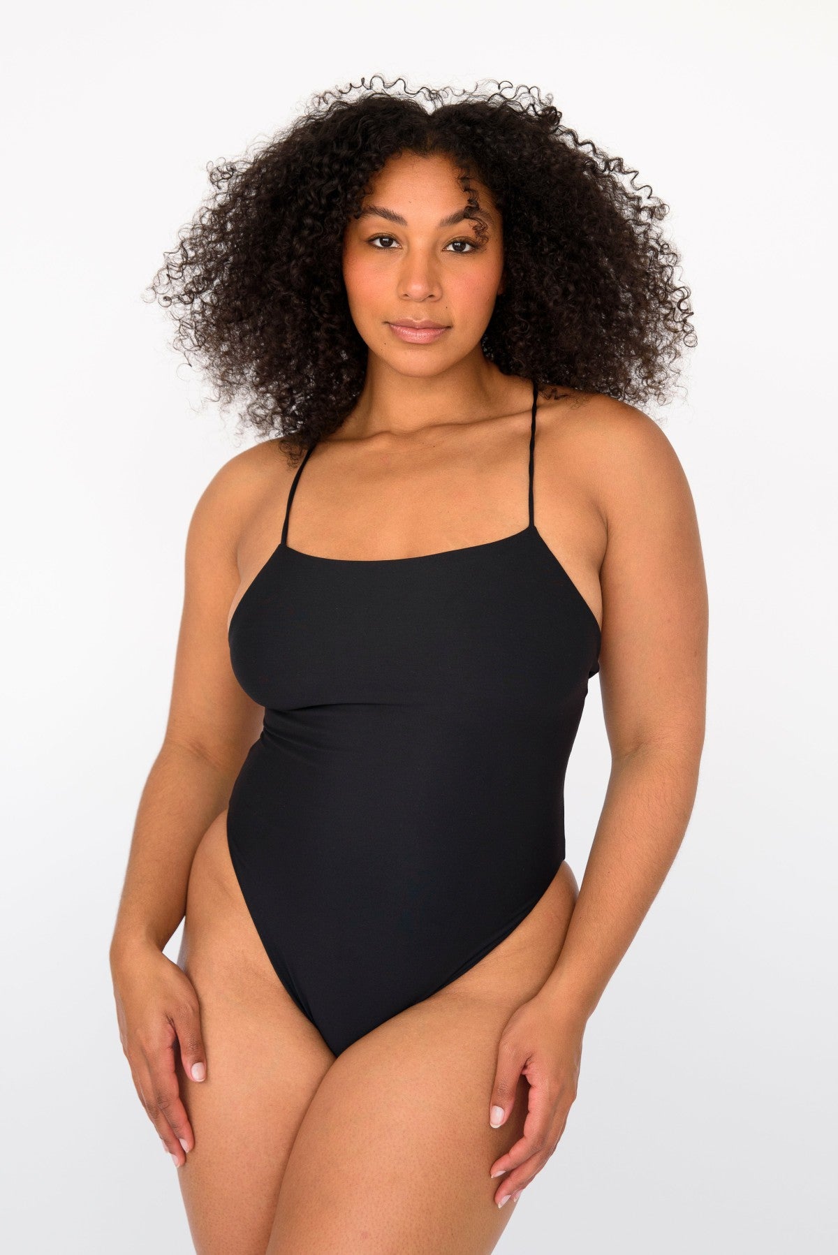 Skatie The Resa One Piece Bathing Suit in Black - Swim