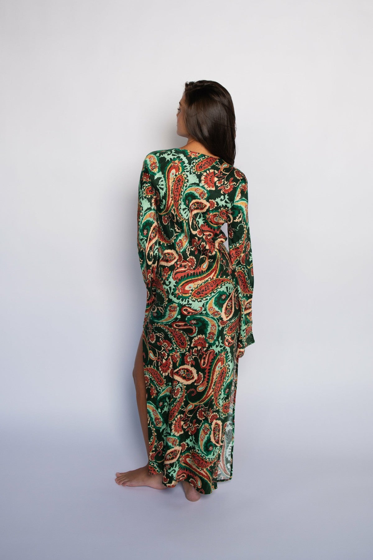 Skatie Indie Dress Cupro Jacquard in Valencia - Swim|Clothing