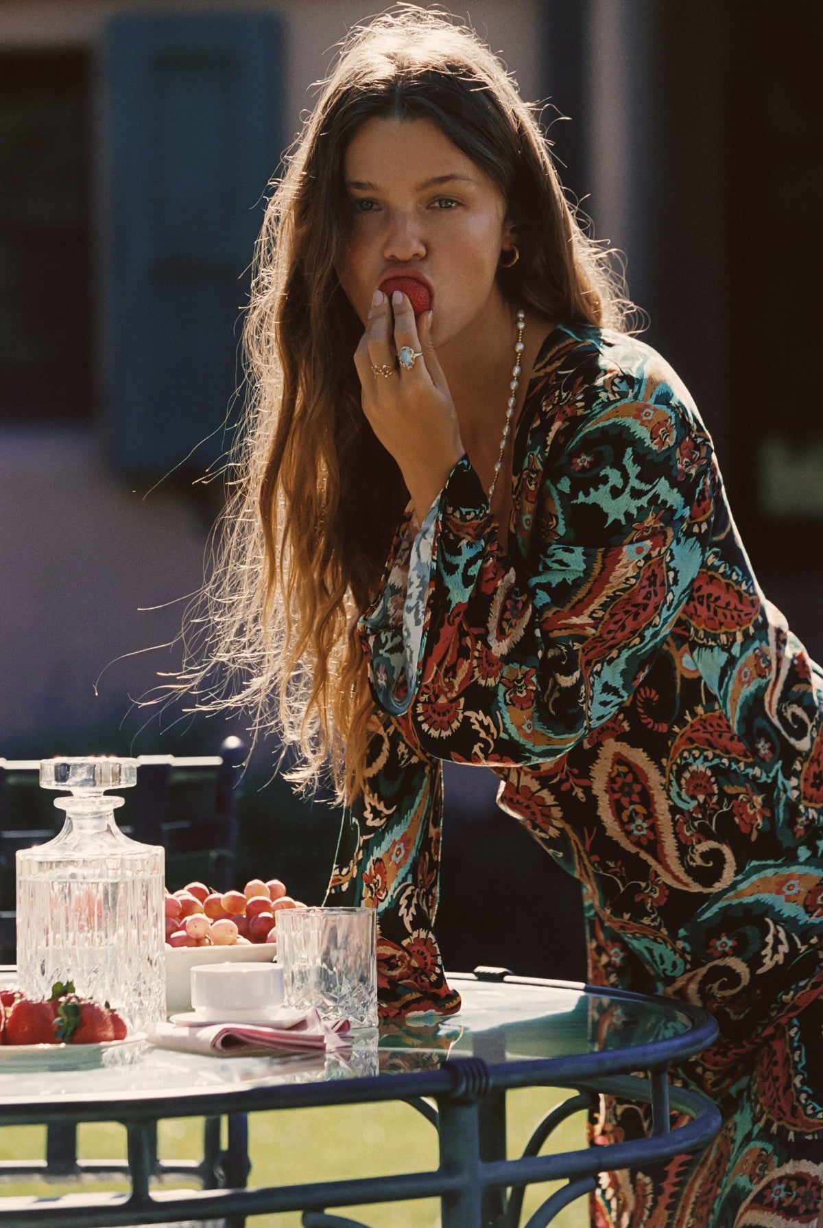 Skatie Indie Dress Cupro Jacquard in Valencia - Swim|Clothing