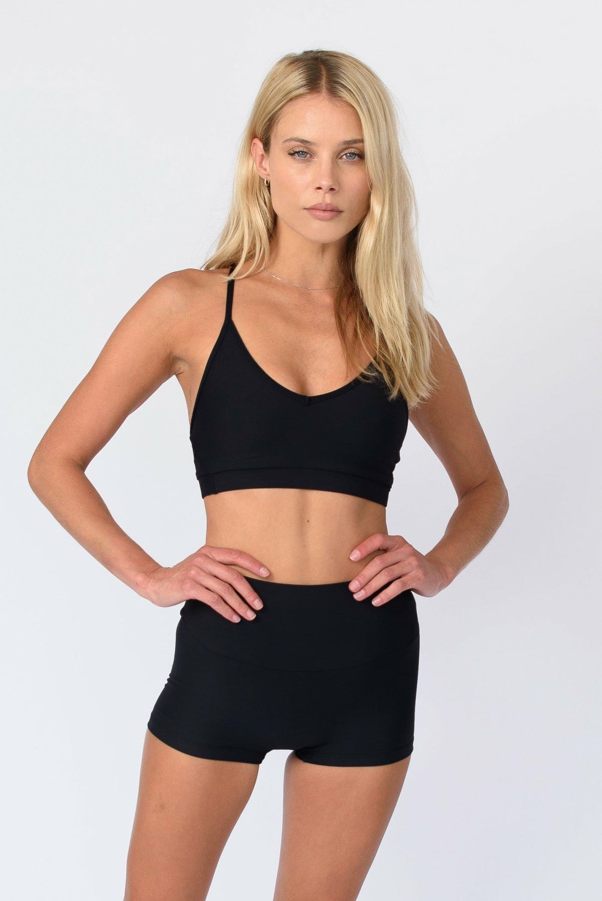 Skatie Zero Sports Bra in Black - Active