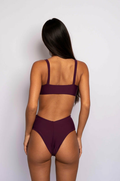Skatie Mya Top in Taro - Active|Swim