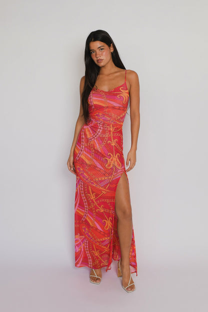 Skatie Rhodes Maxi Dress in Chica - Clothing