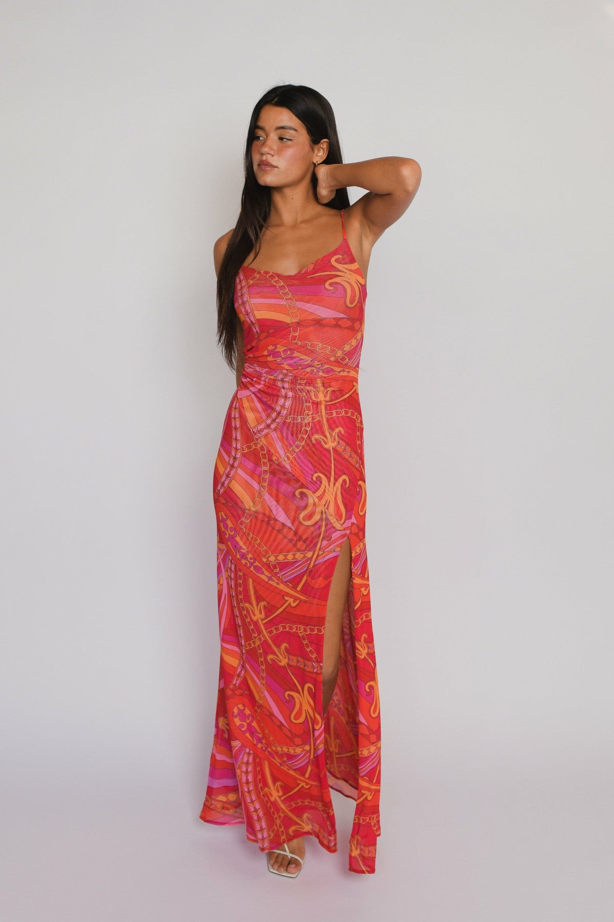 Skatie Rhodes Maxi Dress in Chica - Clothing
