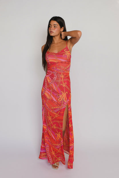 Skatie Rhodes Maxi Dress in Chica - Clothing