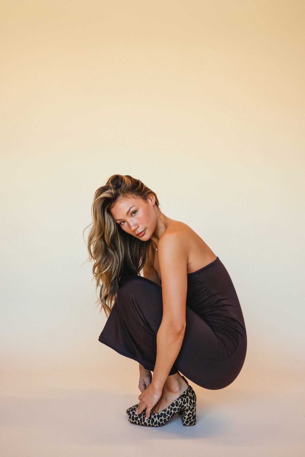 Skatie Tara Dress Jersey in Toasted - Clothing
