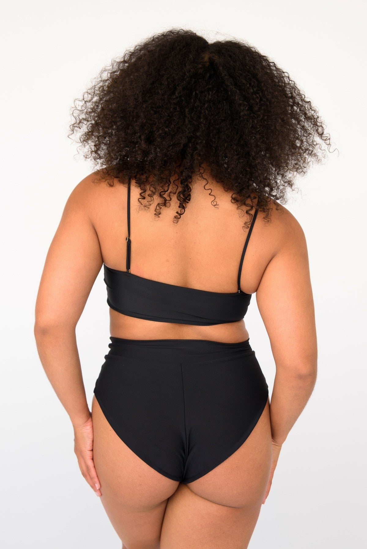 Skatie Scarlette Bikini Bottom in Black - Swim