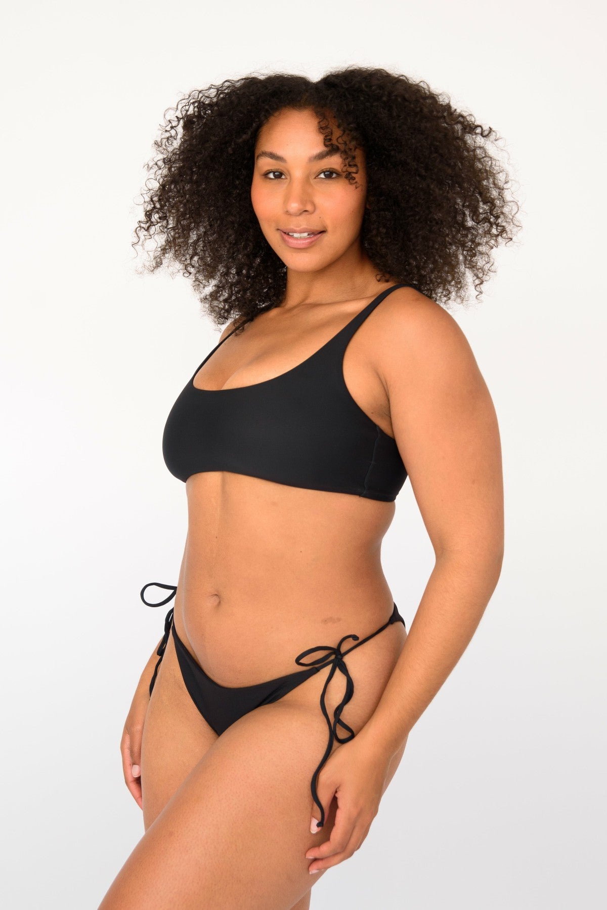 Skatie Vera Bottom in Black - Swim