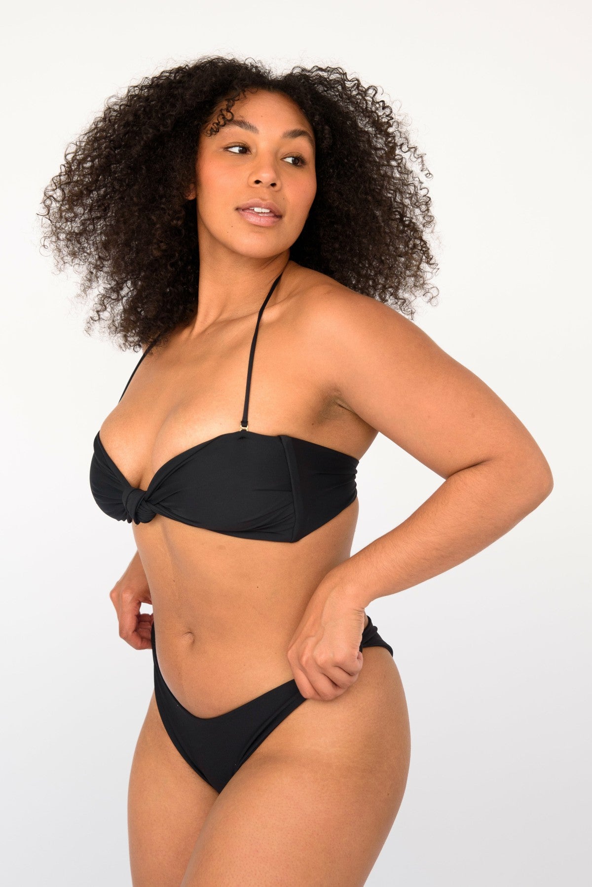 Skatie Lyndi Bikini Top in Black - Swim