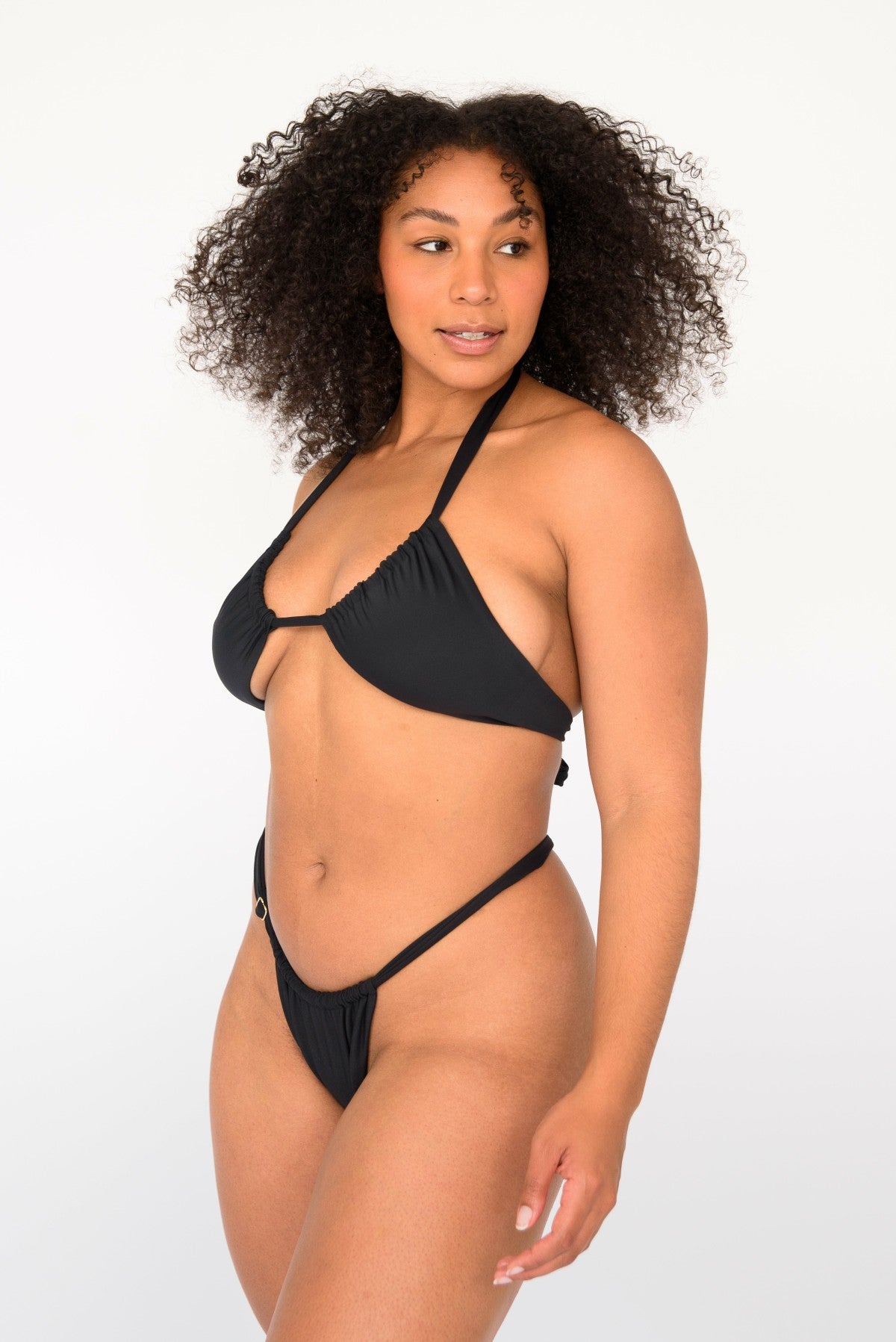 Skatie Darby Bikini Top in Black - Swim
