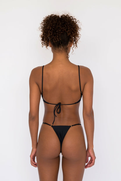Skatie Harli Bottom in Black - Swim