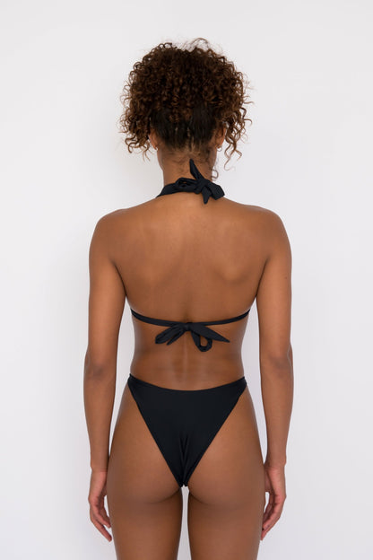 Skatie Kelly Bottom in Black - Swim