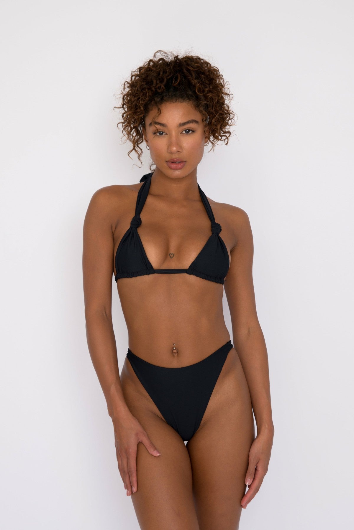 Skatie Kelly Bottom in Black - Swim