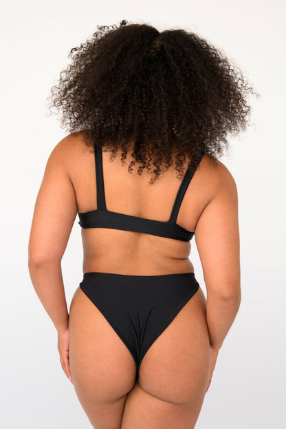Skatie Kelly Bottom in Black - Swim