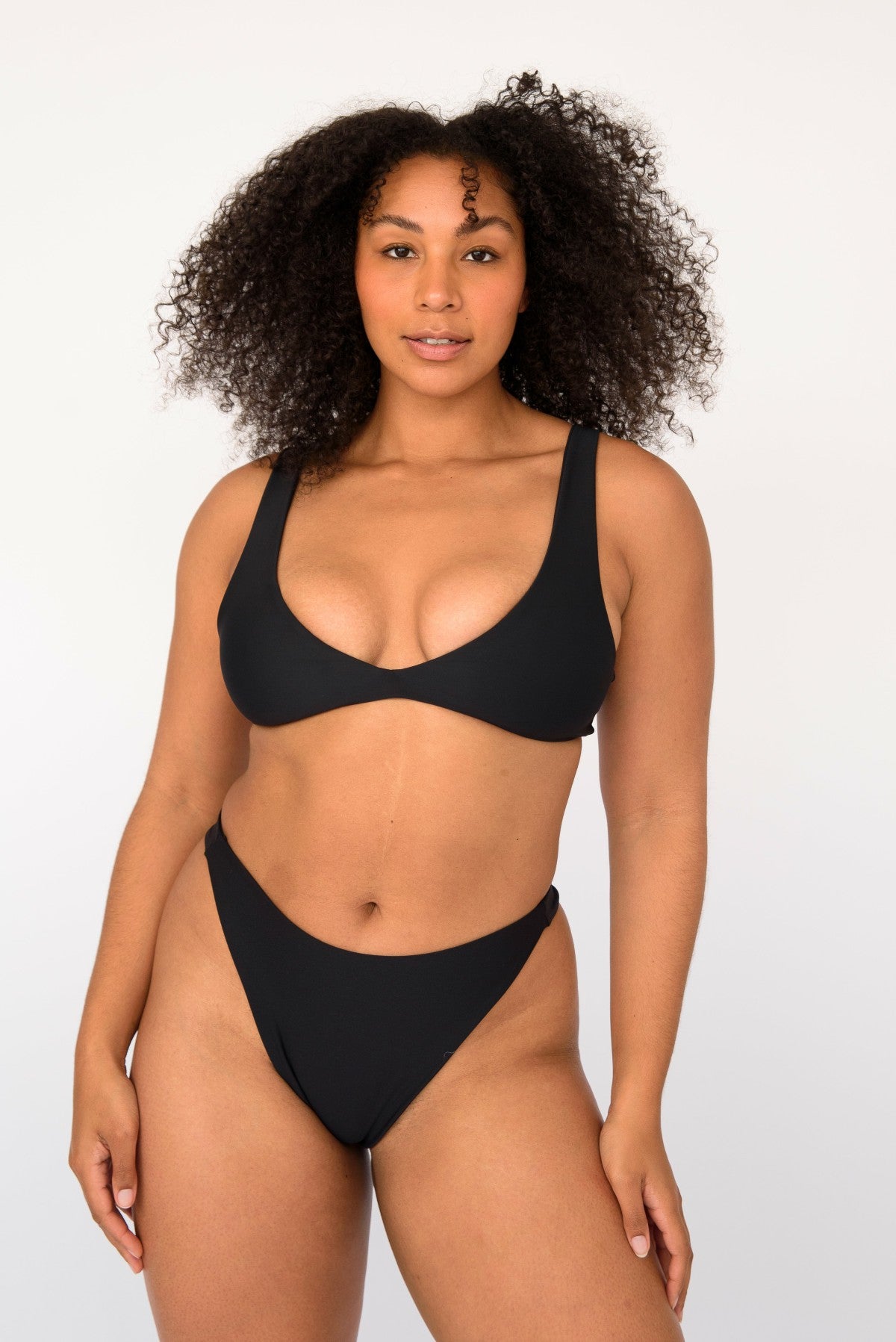 Skatie Kelly Bottom in Black - Swim