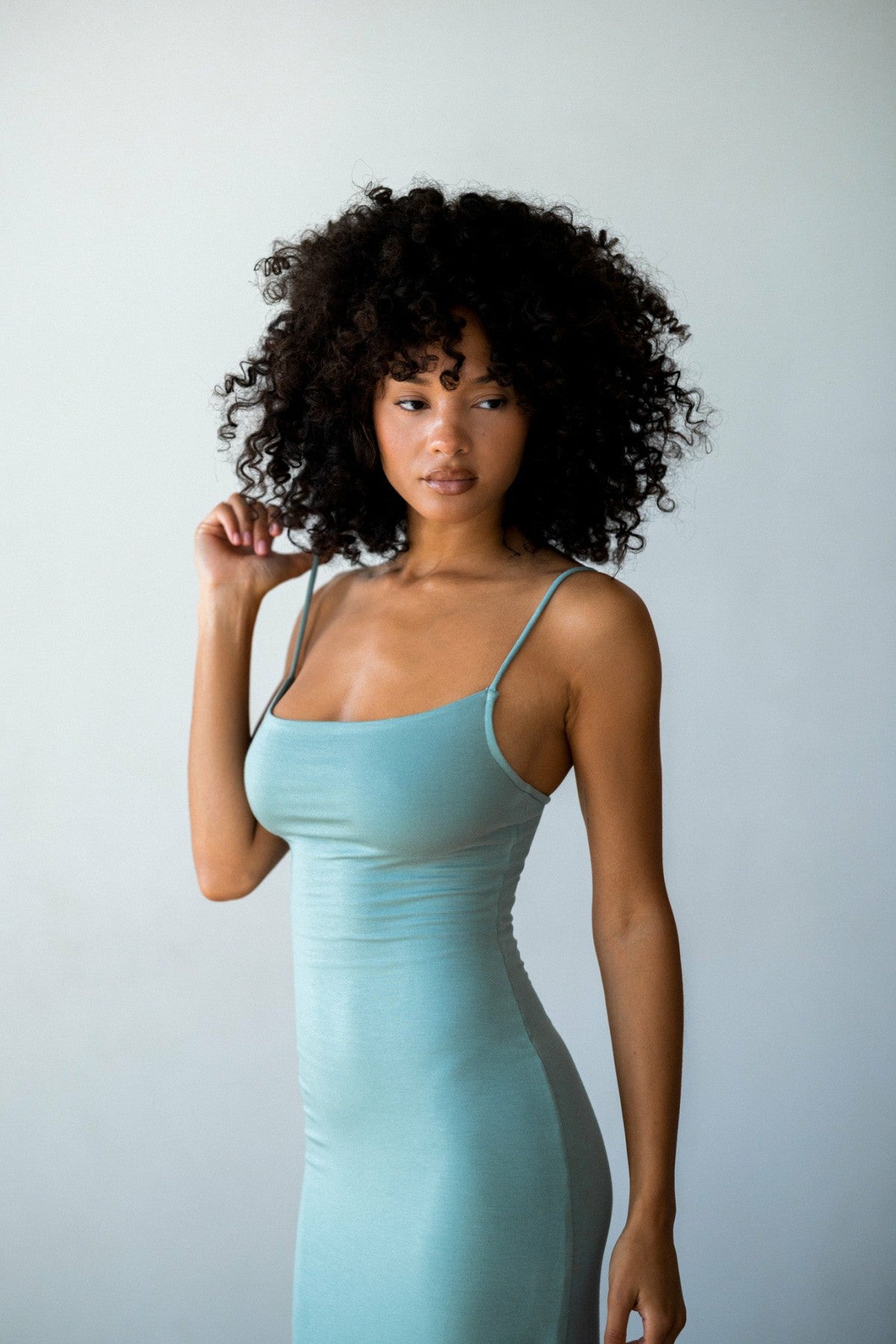 Skatie Samantha Maxi Dress Jersey in Sage - Clothing