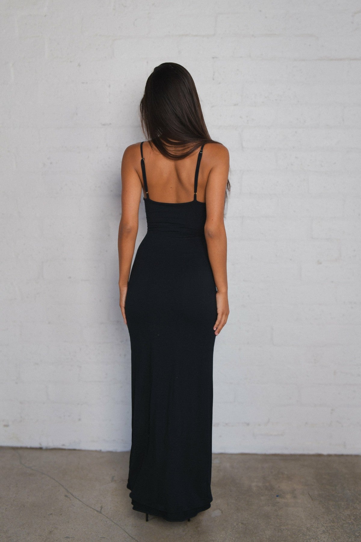 Skatie Samantha Maxi Dress Jersey in Black - Clothing