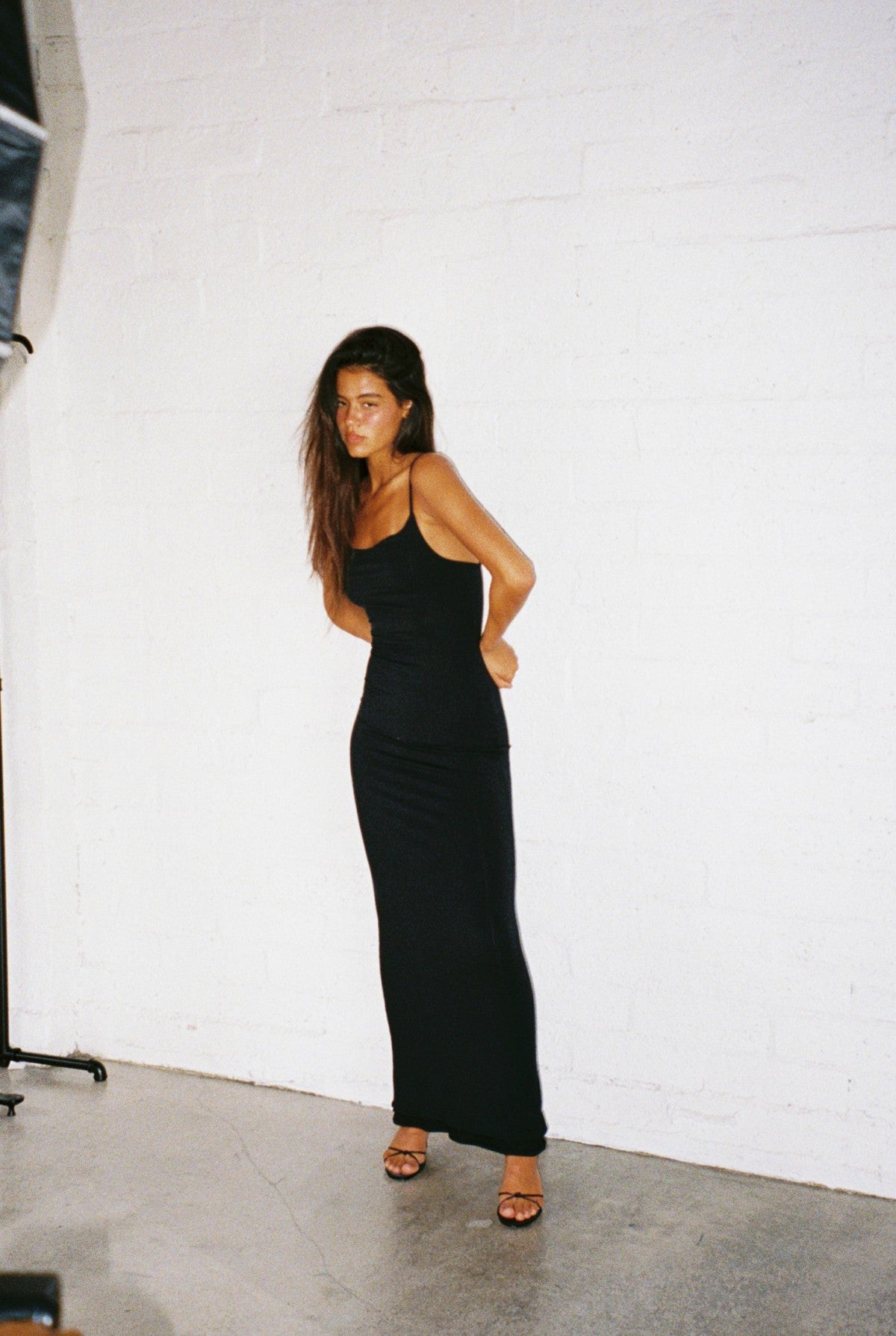 Skatie Samantha Maxi Dress Jersey in Black - Clothing